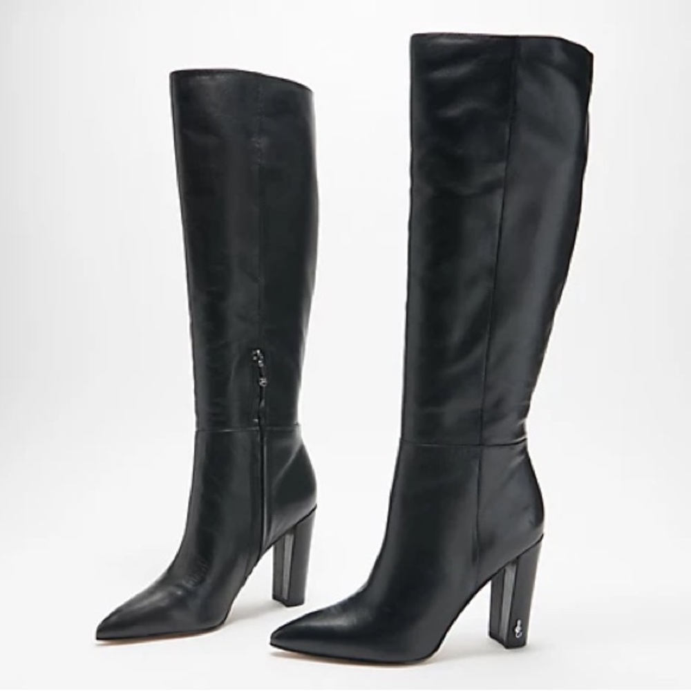 Sam Edelman Raakel Boots - Black Leather
